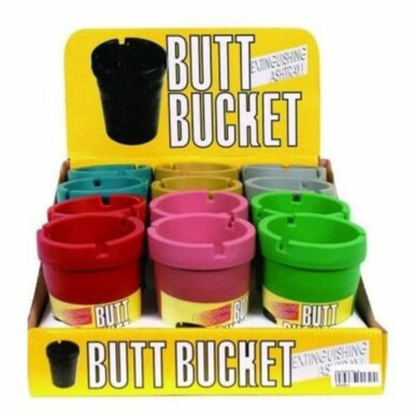 Neon Color Butt Bucket Ashtray - Assorted Colors - SmokeTime
