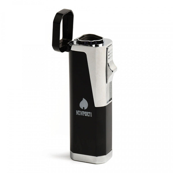 Newport Triple Flame Pocket Torch Lighter - SmokeTime