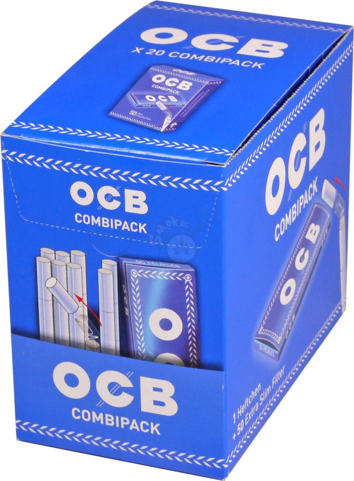 OCB 1 1/4 Size Combipack 50/pack w/ Filters - SmokeTime