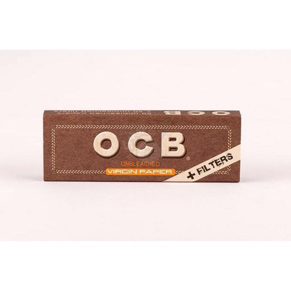 OCB Virgin Unbleached 1-1/4 Size 50/pack - SmokeTime