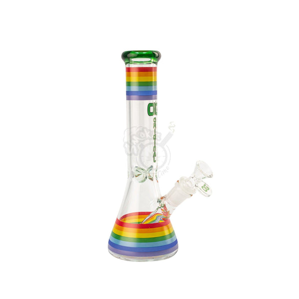 OG 10” Rainbow Beaker (OG-438) - SmokeTime