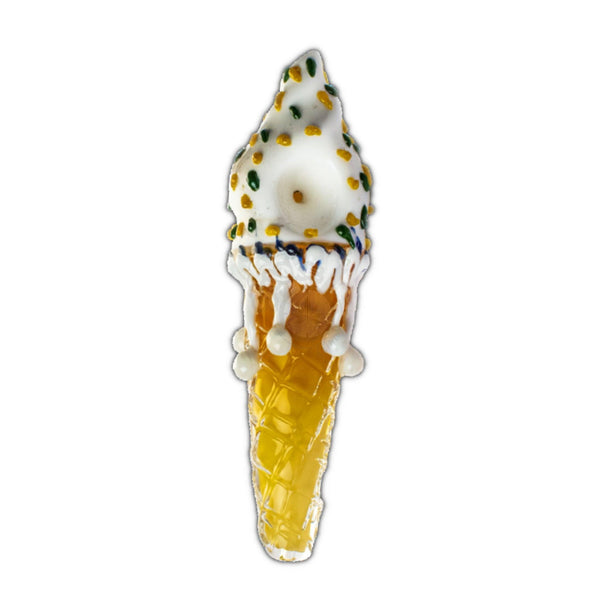OG 4" Glass Ice Cream Handpipe (OG-2012) - SmokeTime