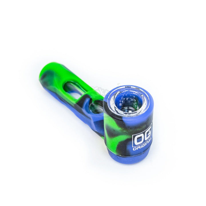 OG 4” Silicon Pipe with Glass Tube (OG-SP006) - SmokeTime