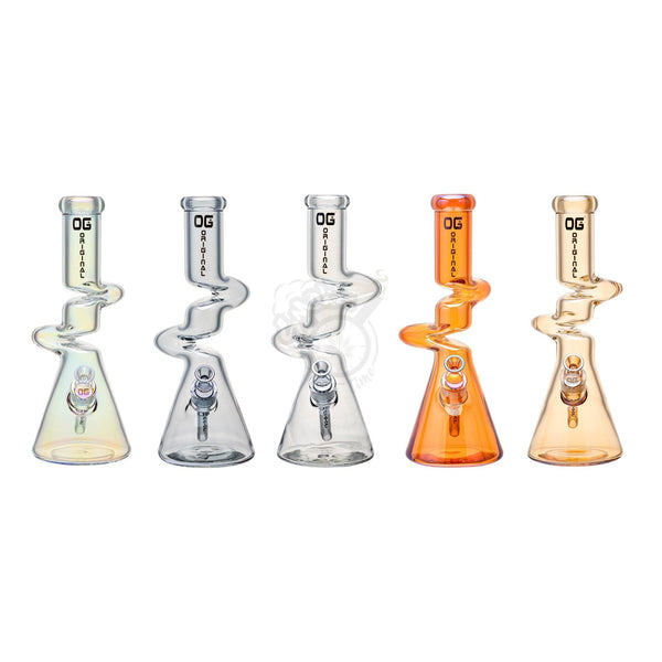 OG Original 14" 7MM Transparent Color Zong (OG-581) - SmokeTime