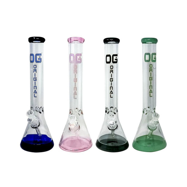 OG Original 16” Colored Beaker 7mm (OG-580) - SmokeTime