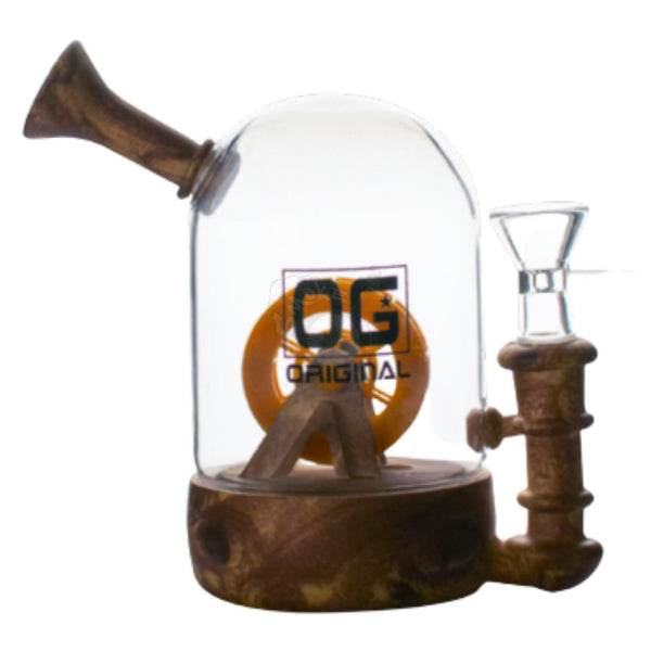 OG Original 5” Waterwheel Silicon Rig with Gift Box (OG-SLB-023) - SmokeTime