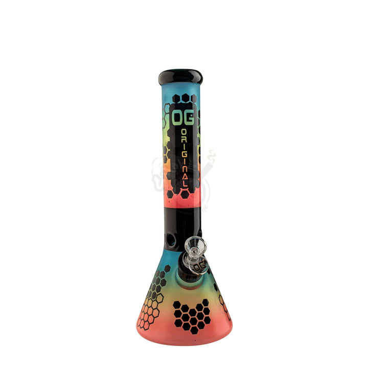 OG Original Colourfull Beaker - SmokeTime