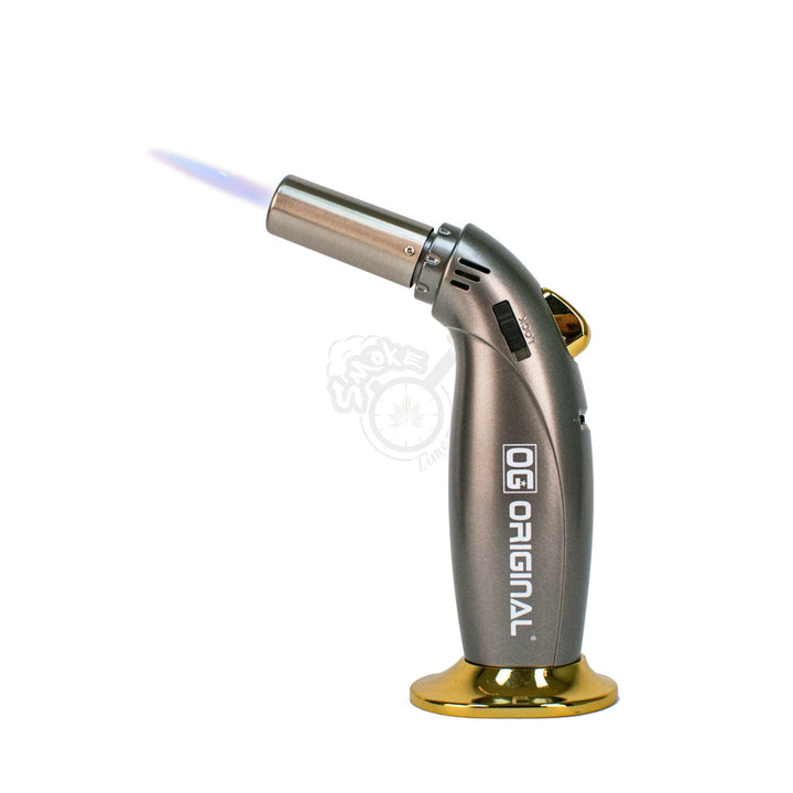 OG Torch 6” Single Flame Butane Torch In Box (OG-TR-007) - SmokeTime