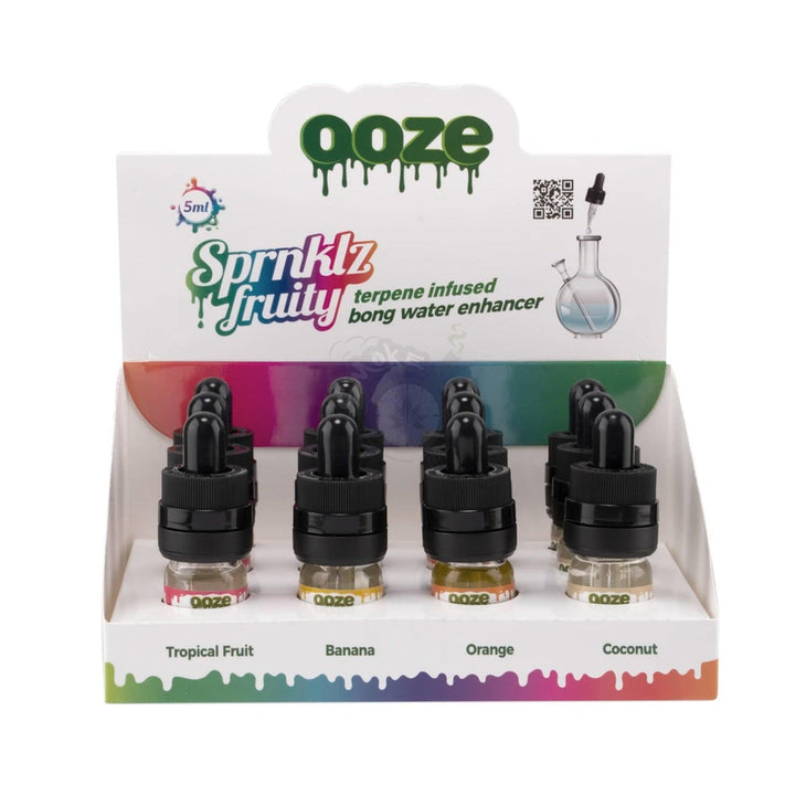 Ooze Sprnklz Terpene Infused Bong Water Enhancer 5 ml bottle - SmokeTime