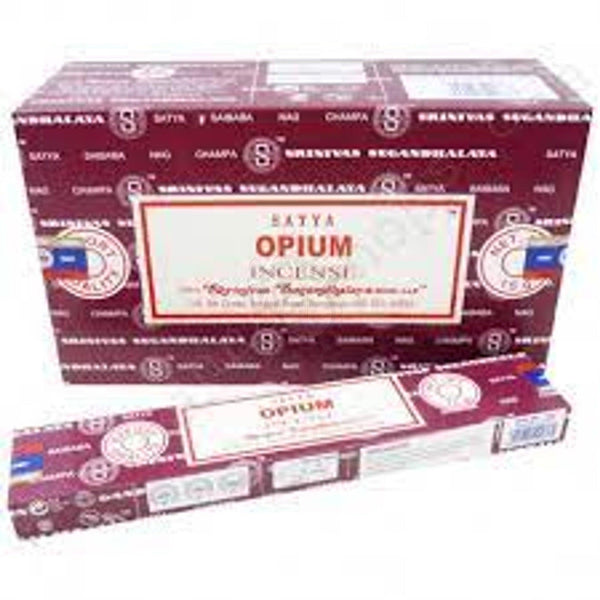 Opium Scented Satya Incense - 15G - SmokeTime