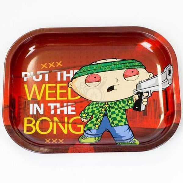 Put the Weed in the Bong Rolling Tray - Small - SmokeTime