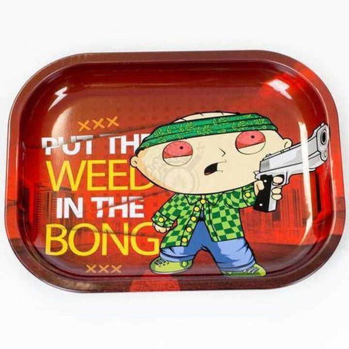 Put the Weed in the Bong Rolling Tray - Small - SmokeTime