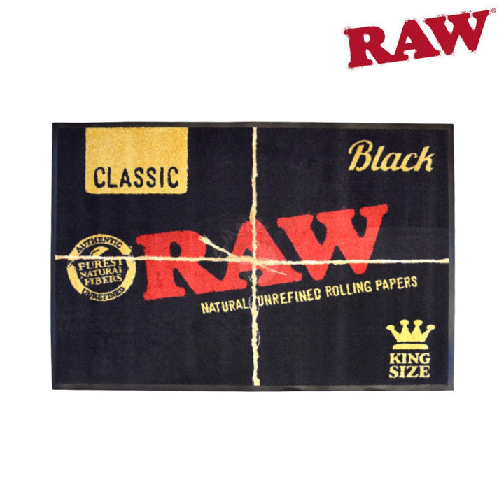 RAW BLACK DOORMATS V2 - SmokeTime