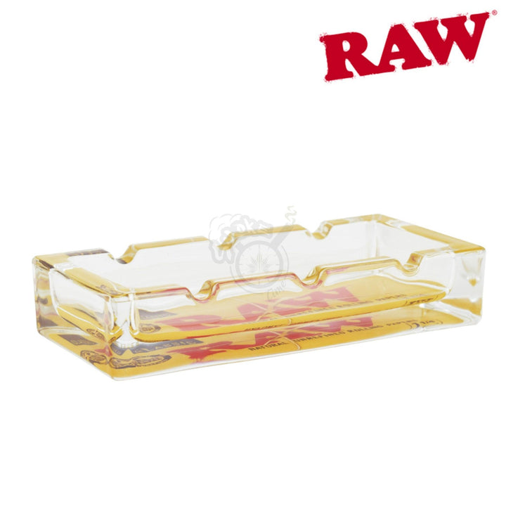 RAW CLASSIC PACK GLASS ASHTRAY - SmokeTime