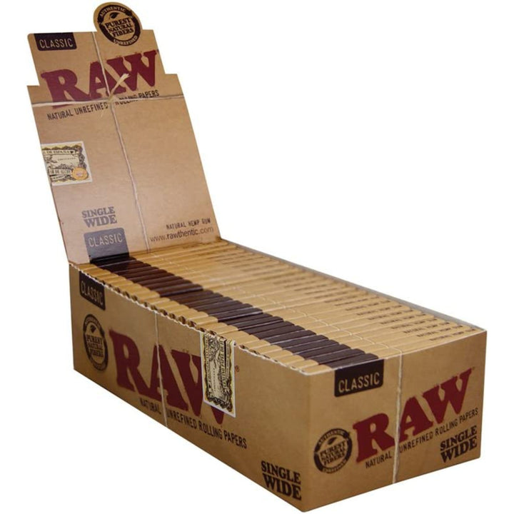 RAW Classic Single Wide 50/pack - SmokeTime
