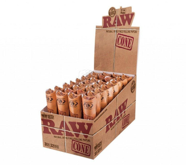 RAW Cones Pre-Rolled King Size Pack of 3 Cones - SmokeTime