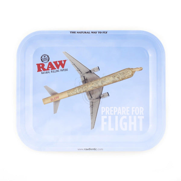 Raw Flying Metal Tray - SmokeTime