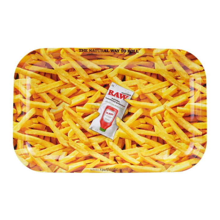 Raw French Fries Metal Tray - SmokeTime
