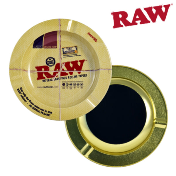RAW METAL MAGNETIC ASHTRAY - SmokeTime