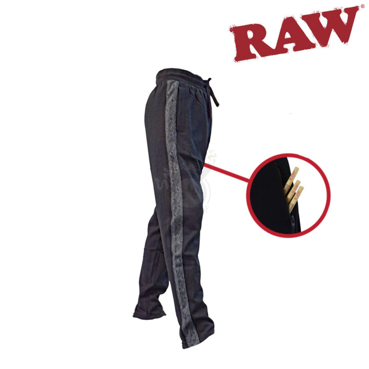 RAW SWEATPANTS – BLACK - SmokeTime