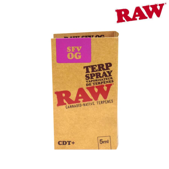 Raw Terp Spray 5ML - SFV OG , Sour Apple and Orange Soda - SmokeTime