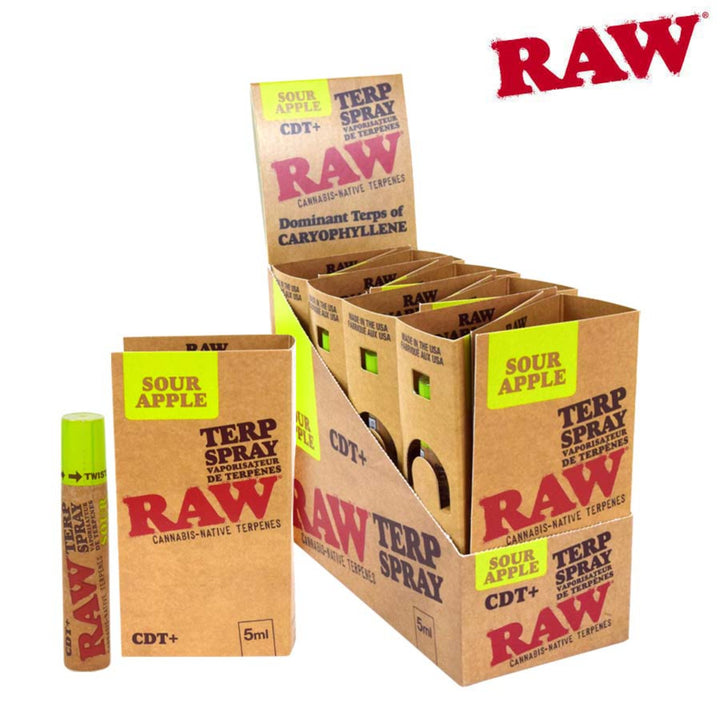 Raw Terp Spray 5ML - SFV OG , Sour Apple and Orange Soda - SmokeTime