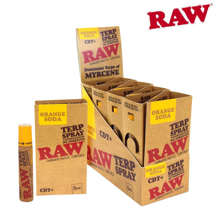 Raw Terp Spray 5ML - SFV OG , Sour Apple and Orange Soda - SmokeTime