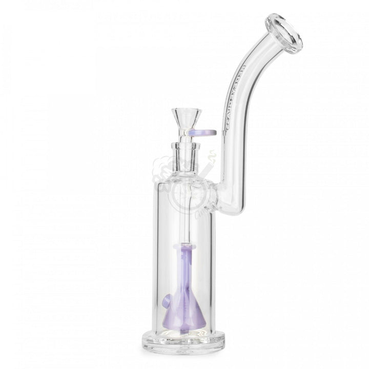 Red Eye Glass 10" 'Bong in a Bottle' Bubbler (3240) - SmokeTime