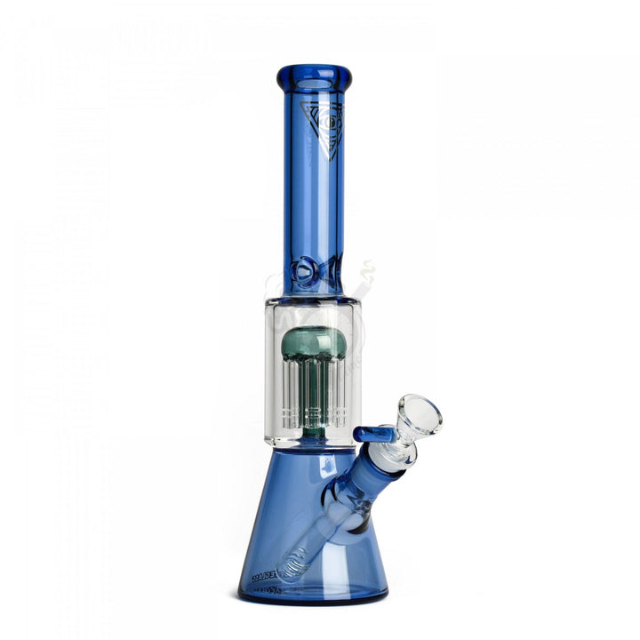 Red Eye Glass 11" Dual Chamber Beaker (REG030) - SmokeTime