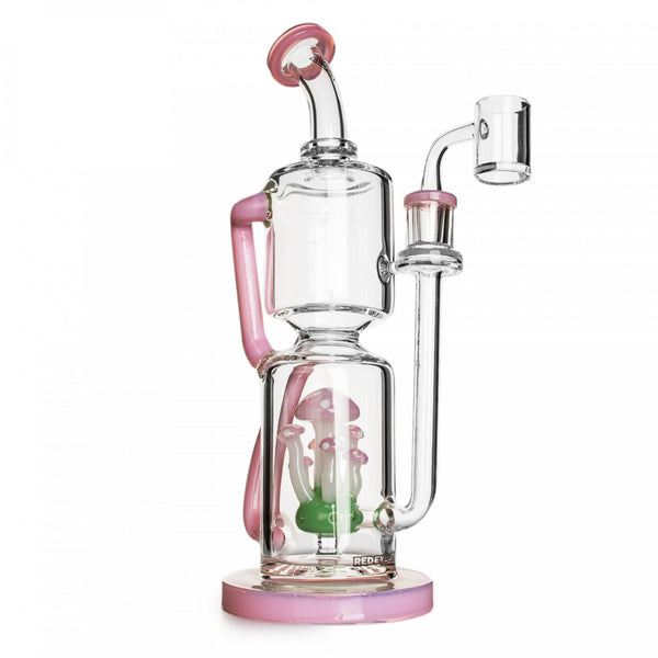 Red Eye Glass 12" Teacher Concentrate Recycler (2429) - SmokeTime