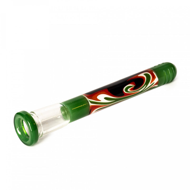 Red Eye Glass 130mm Wig-Wag Diffuser Downstem (183) - SmokeTime