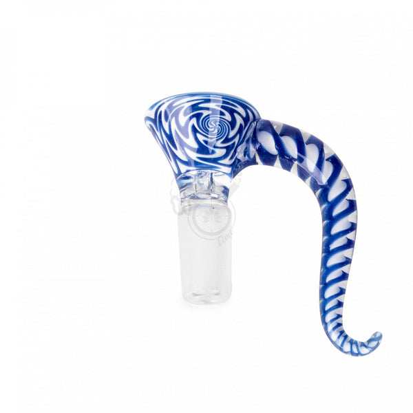 Red Eye Glass 14mm Carnival Cone Pull-Out (182) - SmokeTime