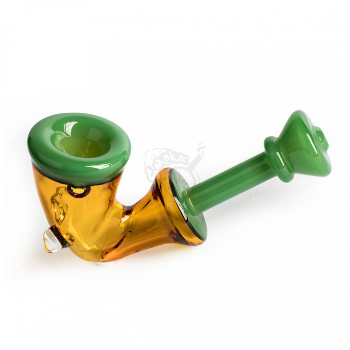 Red Eye Glass 4.5" Calabash Hand Pipe - SmokeTime