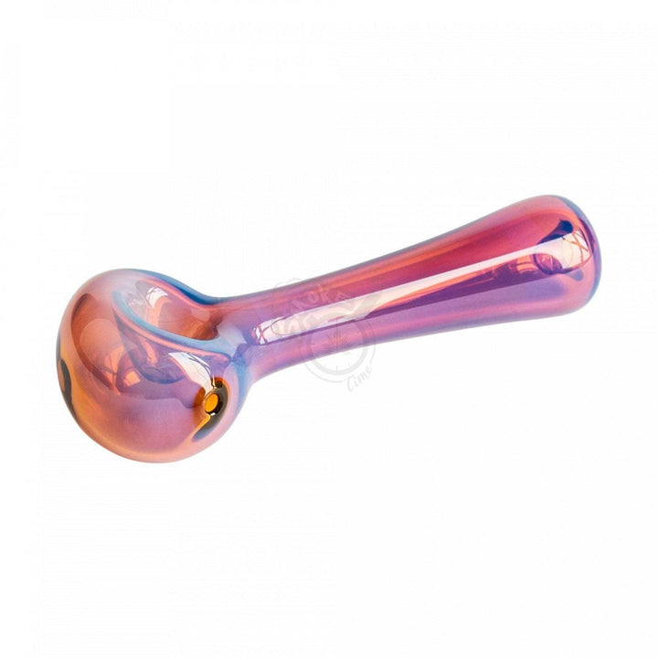 Red Eye Glass 4.5" Spoon Hand Pipe (609) - SmokeTime