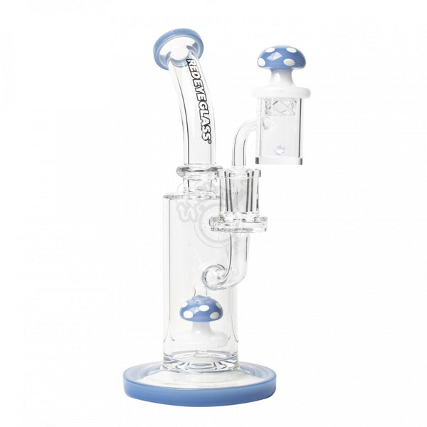 Red Eye Glass 7" Funguy Concentrate Rig Set (2408) - SmokeTime