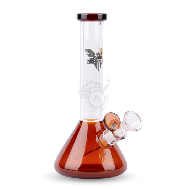 Red Eye Glass 8" Mini Beaker (REG042) - SmokeTime