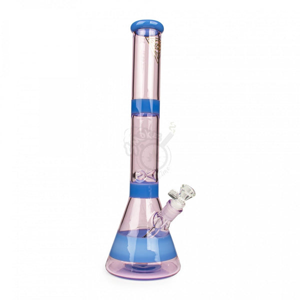 Red Eye Tek 17" Colour Blocked Beaker Tube (K3116) - SmokeTime