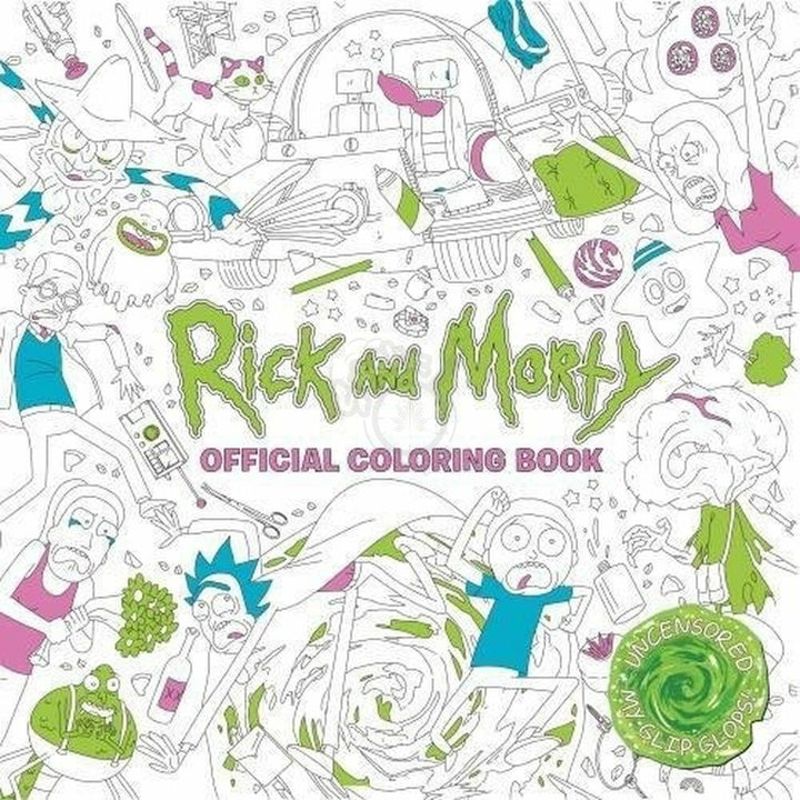 Rick and Morty Official Colouring Book - SmokeTime