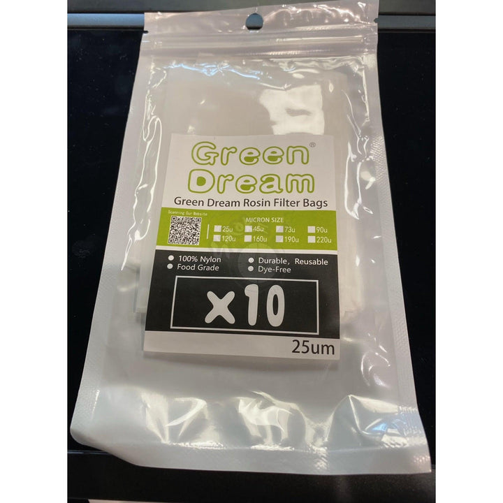 Rosin Bags - Packs of 10 - Available in 25, 50, 90, 120 and 160 Micron - SmokeTime