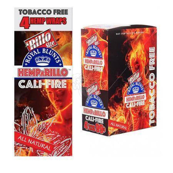 Royal Blunt HempARillo Tobacco-Free Wraps Cali-Fire 4/pack - SmokeTime