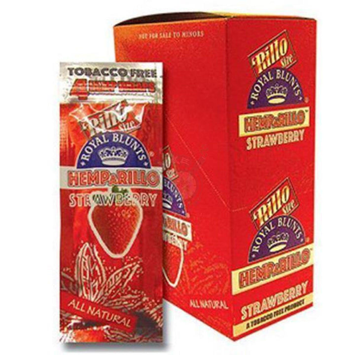 Royal Blunt HempARillo Tobacco-Free Wraps Strawberry 4/pack - SmokeTime