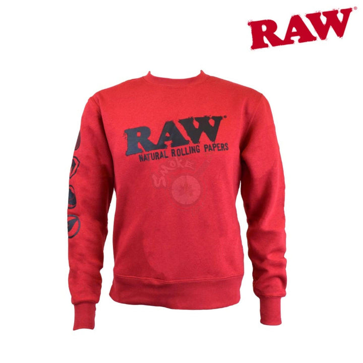 RPxRAW Crew Neck “Code Red” Sweatshirt - SmokeTime