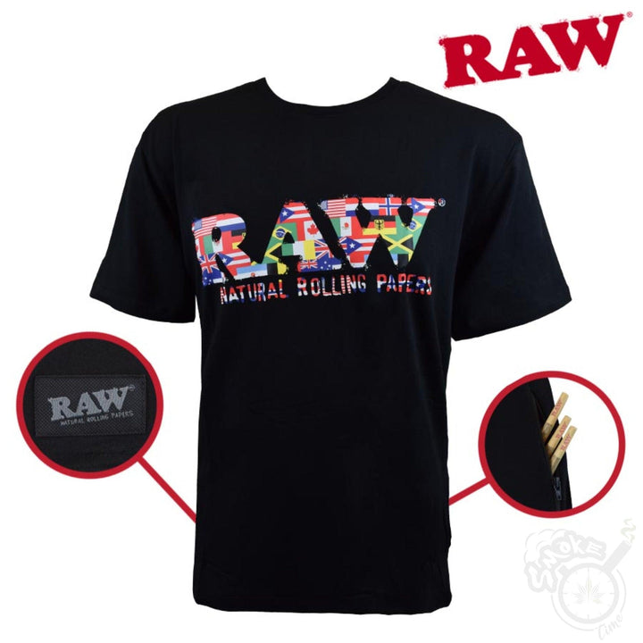 RPxRaw Flags T-Shirts - SmokeTime