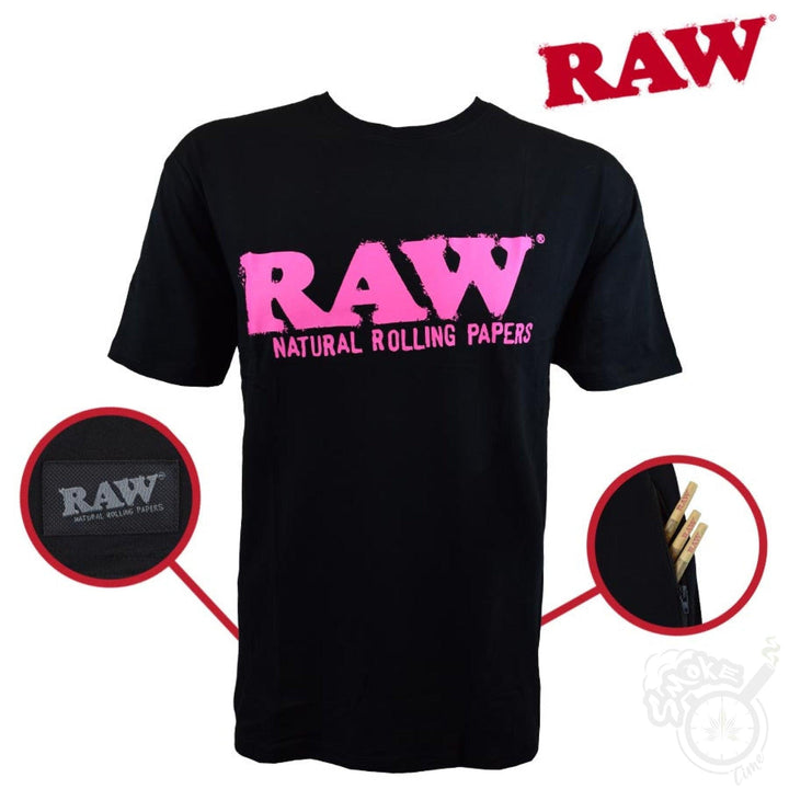 RPxRAW Pink Brand T-Shirt - SmokeTime