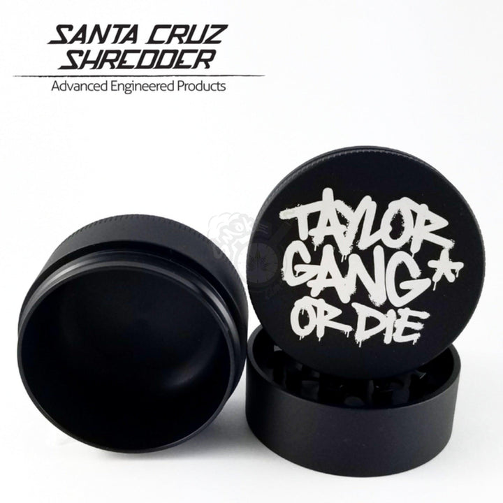 Santa Cruz Shredder - Medium 3 Piece "Taylor Gang Or Die" Grinder - SmokeTime