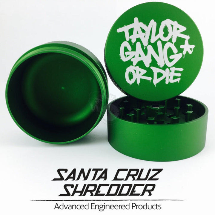 Santa Cruz Shredder - Medium 3 Piece "Taylor Gang Or Die" Grinder - SmokeTime