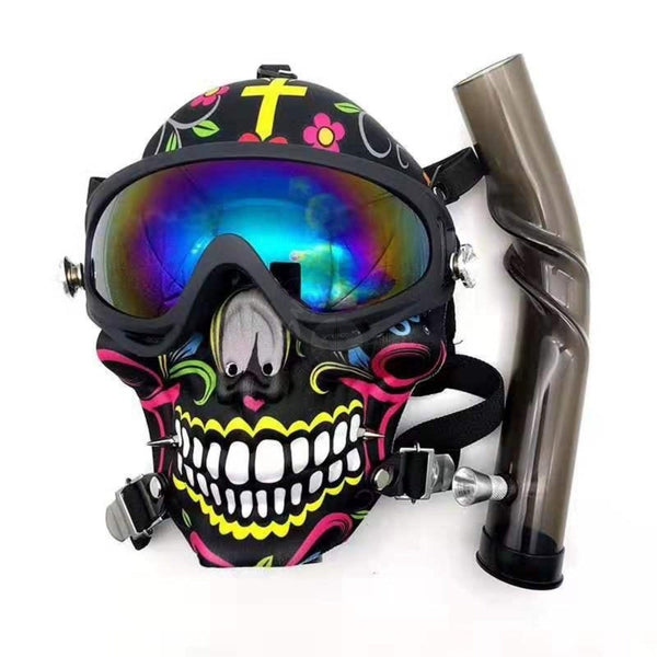 Skull Mask/ Gas Mask Bong (OG-Mask-007) - SmokeTime