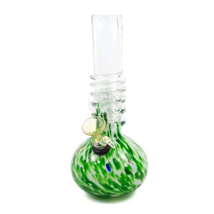 Small Soft Glass Bong - Assorted Color/Styles (6-7") - SmokeTime