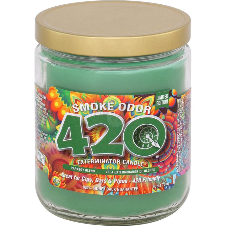 Smoke Odor Exterminator Candle - 420 - SmokeTime