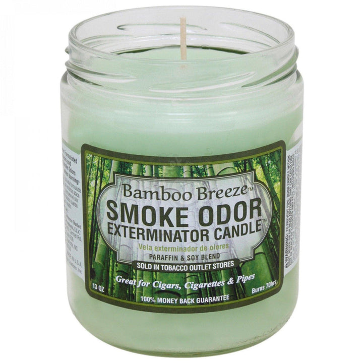 Smoke Odor Exterminator Candle - Bamboo Breeze - SmokeTime